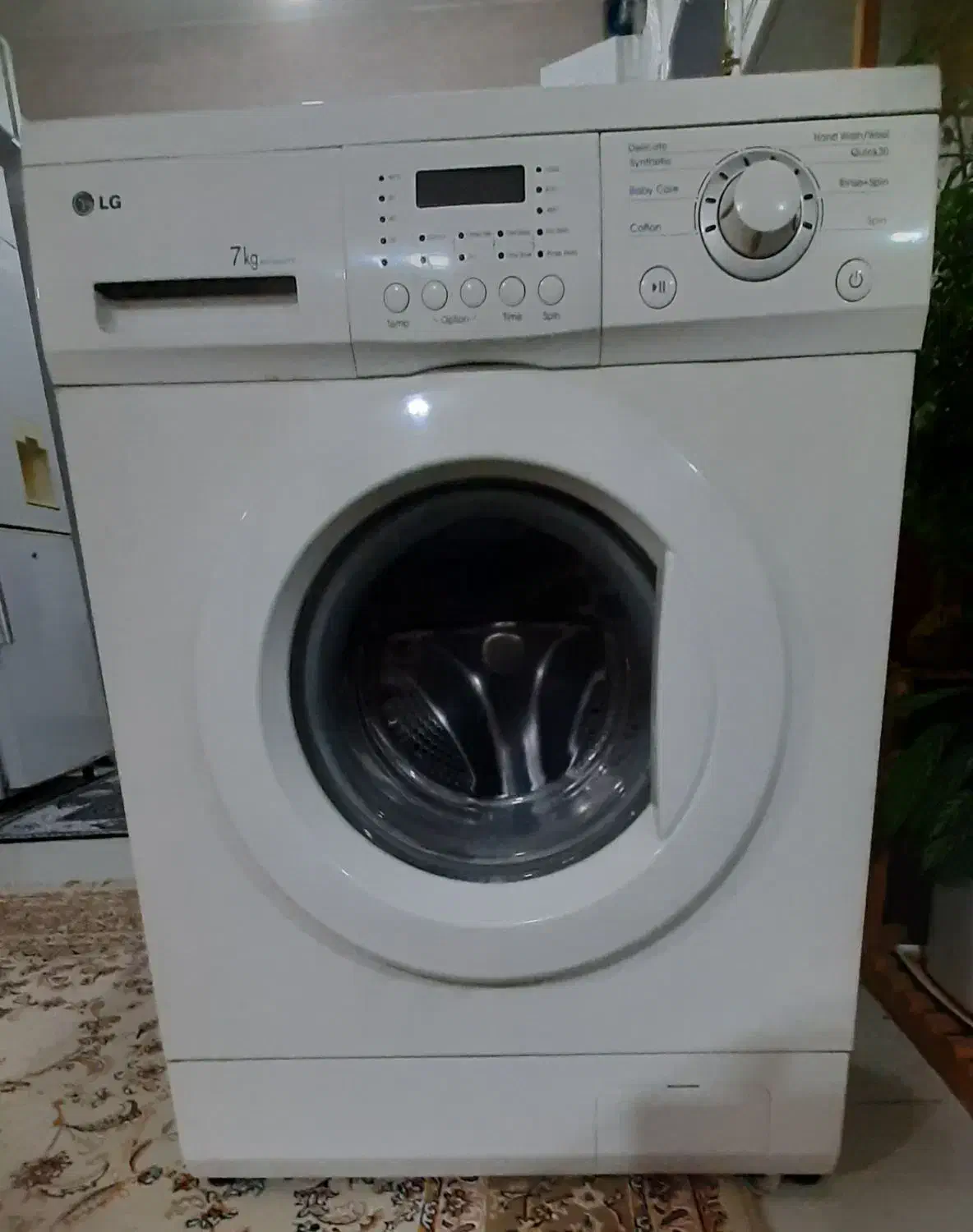لباسشویی ال جی ۷کیلویی کره ای|ماشین لباسشویی و خشک‌کن لباس|شیراز, ریاستی|دیوار