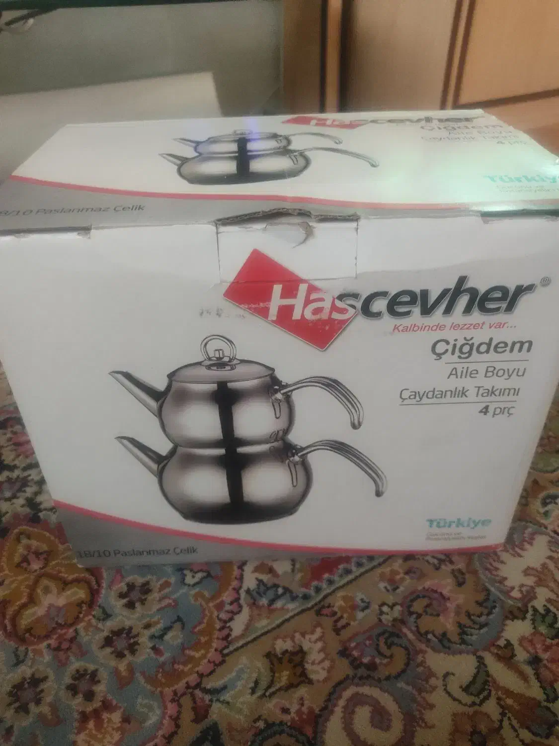 کتری قوری hascevher/ترک اصل|قوری، کتری، قهوهساز دستی|شیراز, شهرک آرین|دیوار