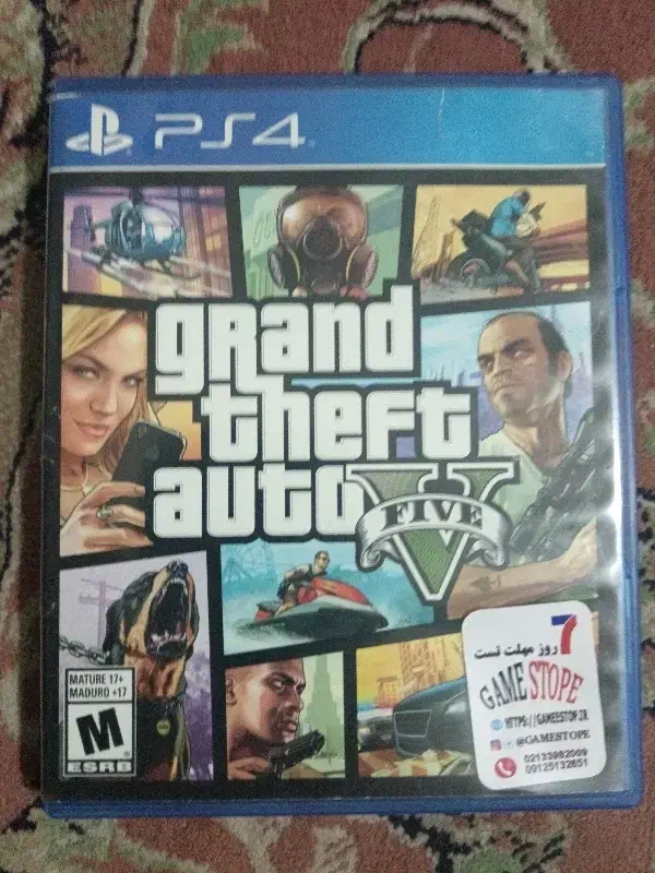 gta v برای ps4|کنسول، بازی ویدئویی و آنلاین|کرج, کلاک پایین|دیوار