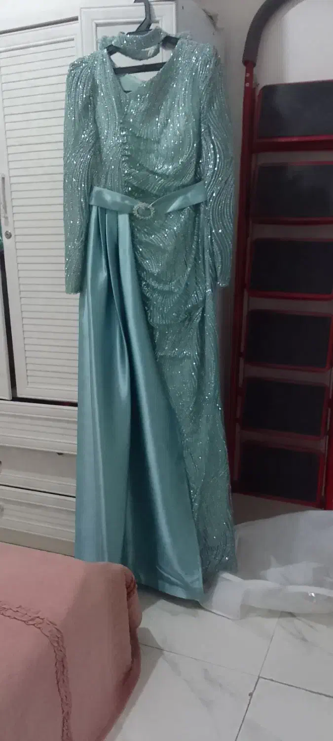 لباس مجلسی سنگدوزی شده|لباس|محمدشهر, محمدشهر|دیوار