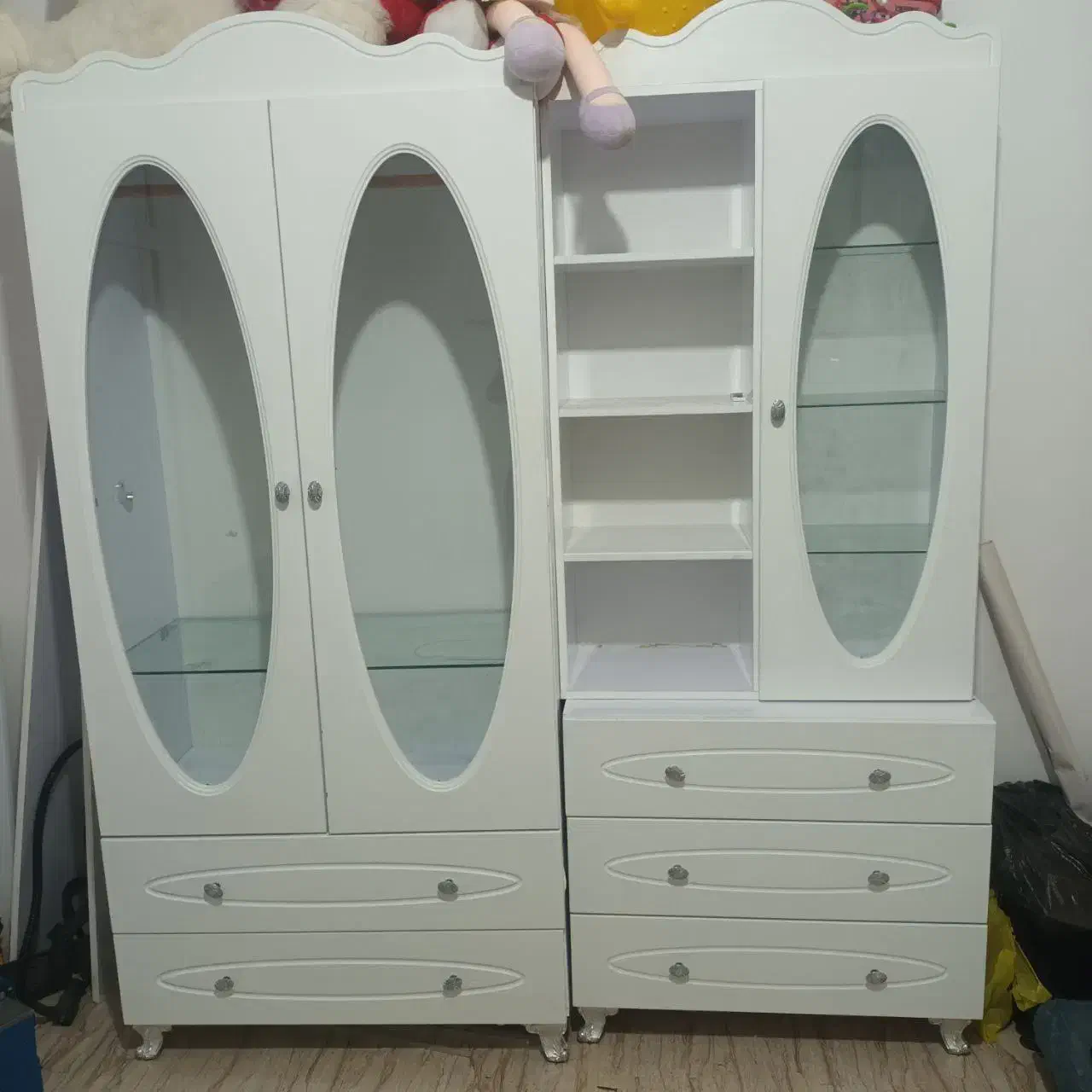 کمد و تخت و تشک در حد|تخت و سرویس خواب|تایباد, |دیوار