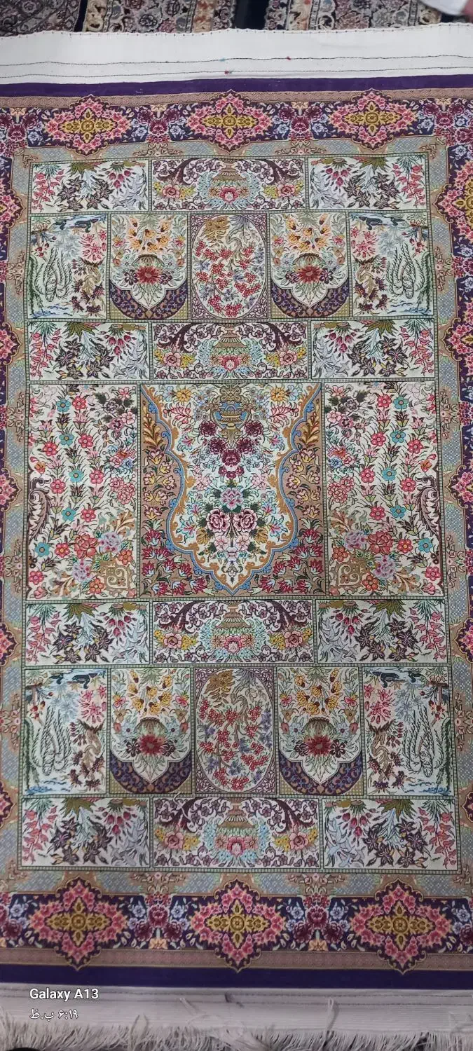 فرش تمام ابریشم دست باف|فرش|قم, پردیسان|دیوار