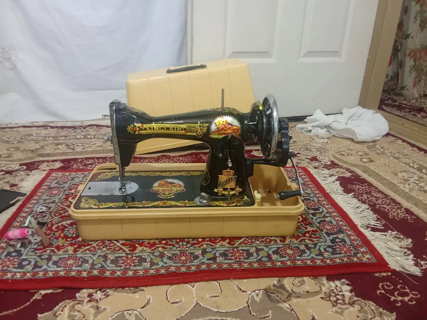 چرخ خیاطی سینجر|چرخ خیاطی و ریسندگی|زبرخان, |دیوار