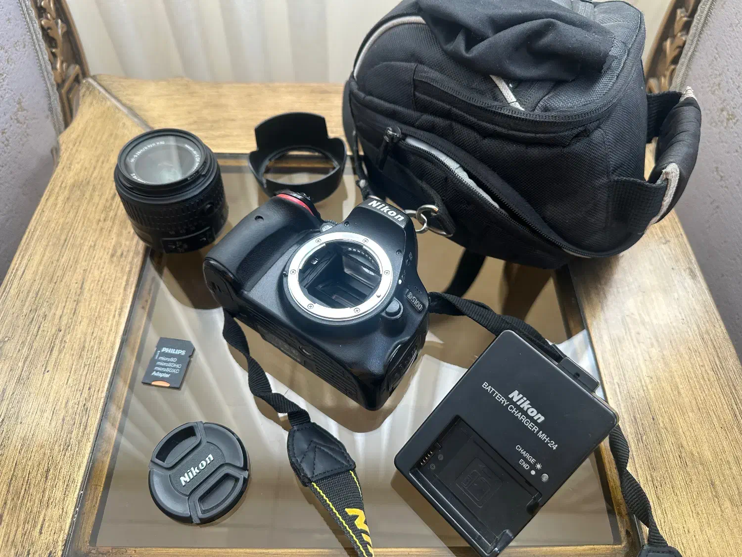 دوربین نیکون D5100|دوربین عکاسی و فیلم‌برداری|مشهد, جاهد شهر|دیوار