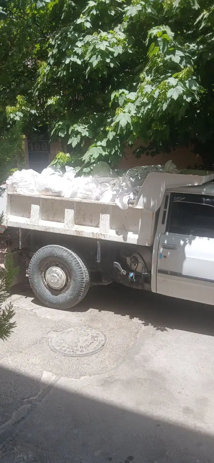 حمل نخاله ناخاله ماسه شسته سیمان آجر نیسان کمپرسی|خدمات حمل و نقل|شیراز, پانصد دستگاه ارتش|دیوار