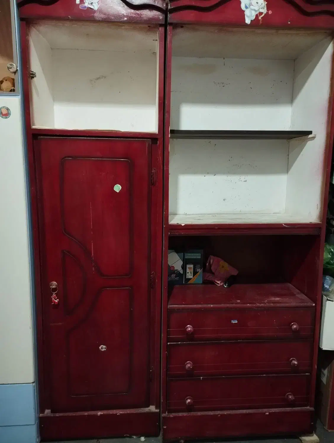 کمد لباس بچه گانه|جاکفشی، کمد، دراور|اردکان, |دیوار