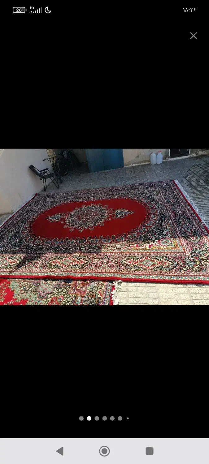 سه تخته فرش ۱۲متری|فرش|ایلام, |دیوار