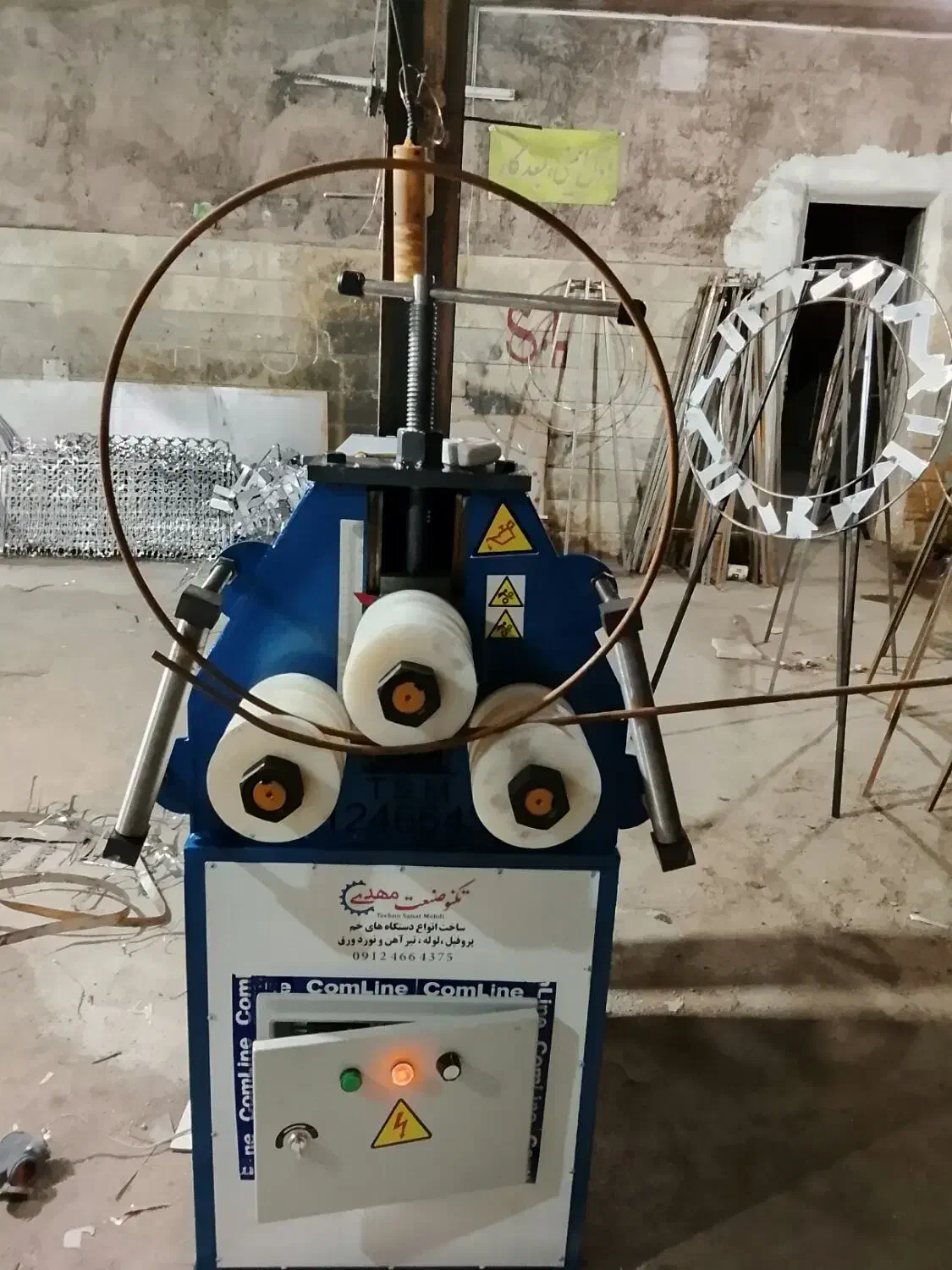 خمکاری ونورد انواع لوله وپروفیل درمحلات بادستگاه|خدمات پیشه و مهارت|محلات, |دیوار