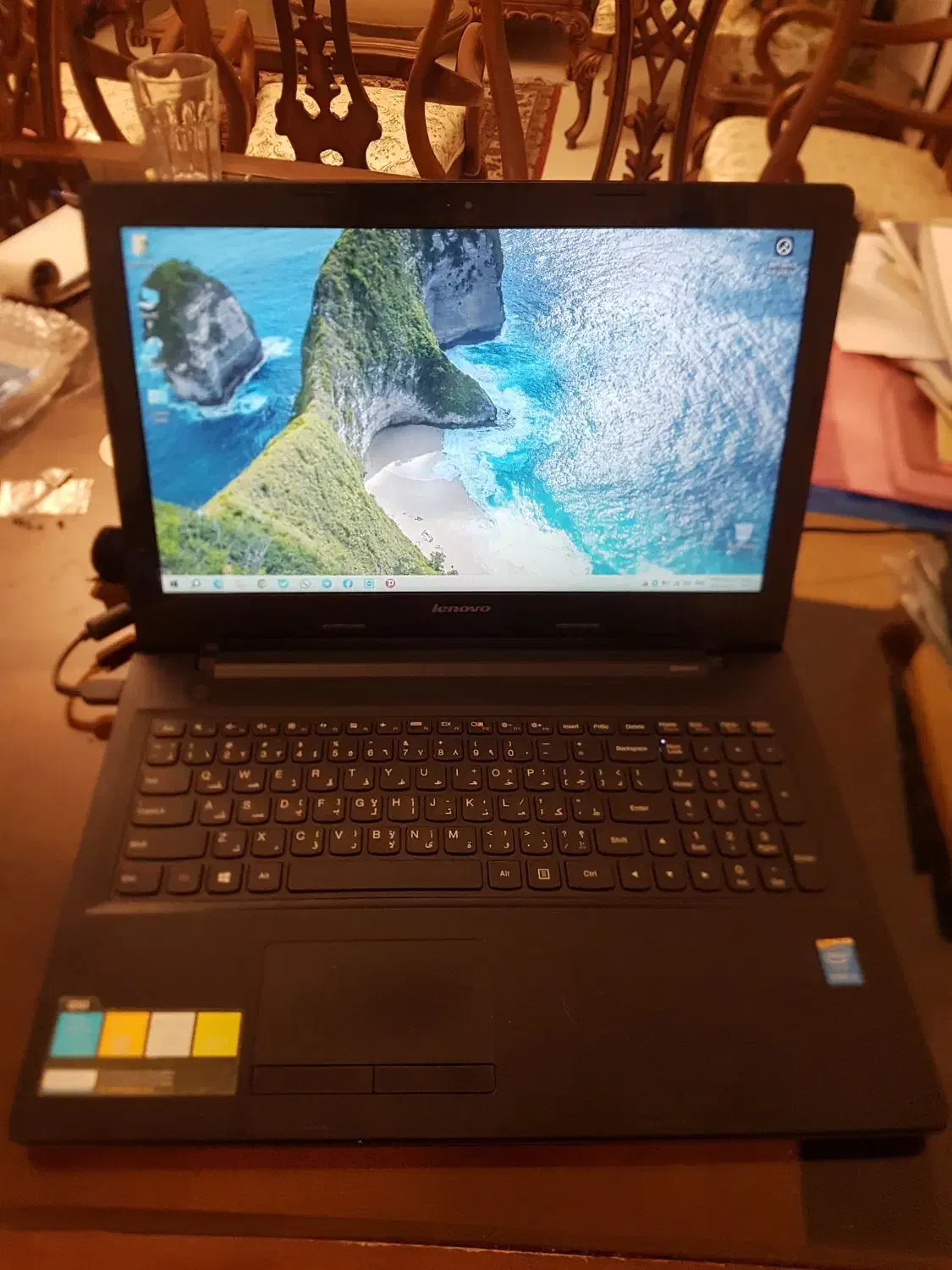 لنوو G50 نسل ۴ کورای ۵ SSD|رایانه همراه|تهران, صادقیه|دیوار