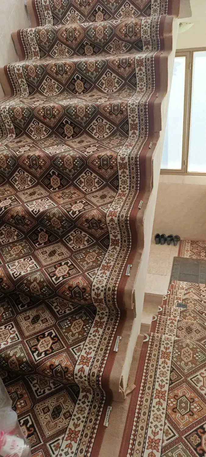 گلیم فرش راه پله|گلیم، جاجیم، گبه|قم, عمار یاسر|دیوار