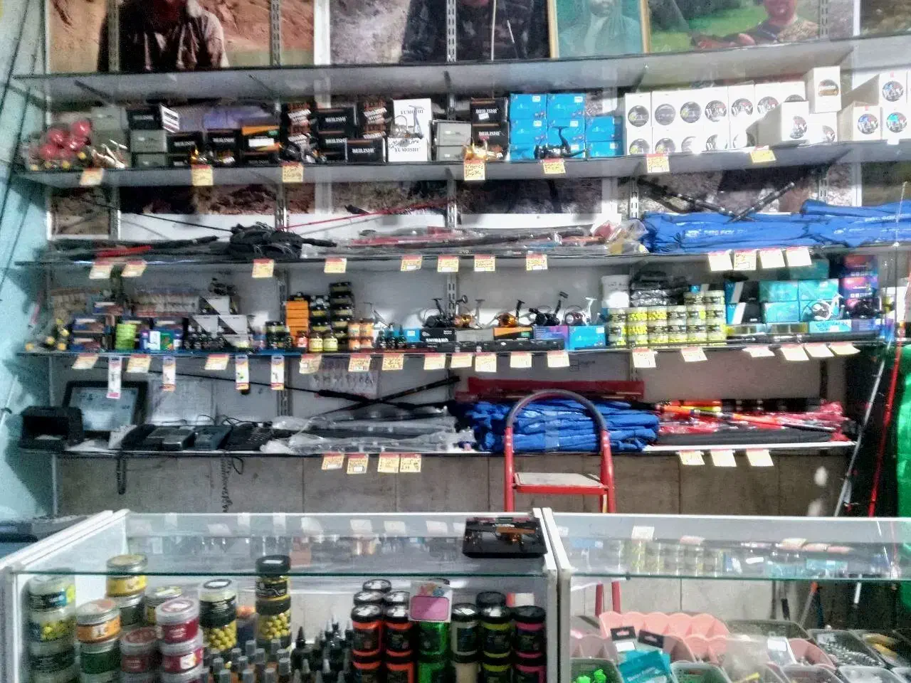 چوب و چرخ و لنسر ماهیگیری|ماهیگیری|اصفهان, شهرک صنعتی امیرکبیر (شاپور جدید)|دیوار