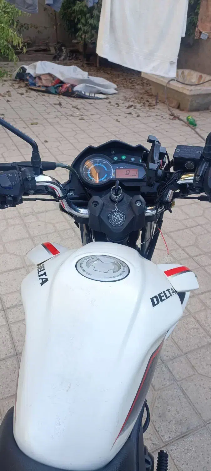دلتا 160 Delta CRT|موتورسیکلت|شیراز, گل سرخ|دیوار