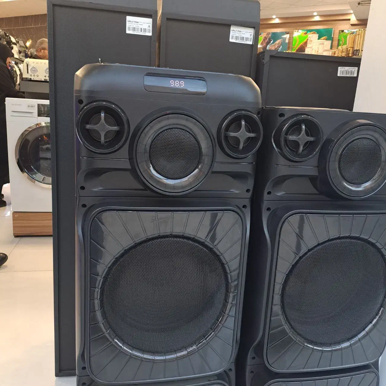 اسپیکر مکسیدر ۲۱۲۲E۱۹ مشکی با کد ملی|سیستم صوتی خانگی|مشهد, جاهد شهر|دیوار