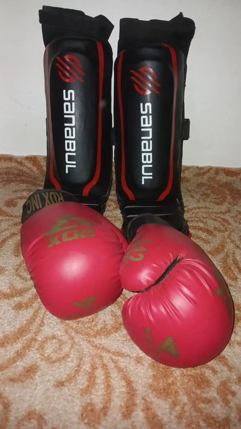 دستکش و روکش پا کیک بوکس|تجهیزات ورزشی|قزوین, |دیوار