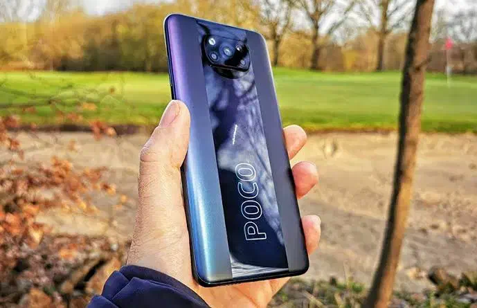 گوشی poco x3 pro|موبایل|کرج, کلاک بالا|دیوار