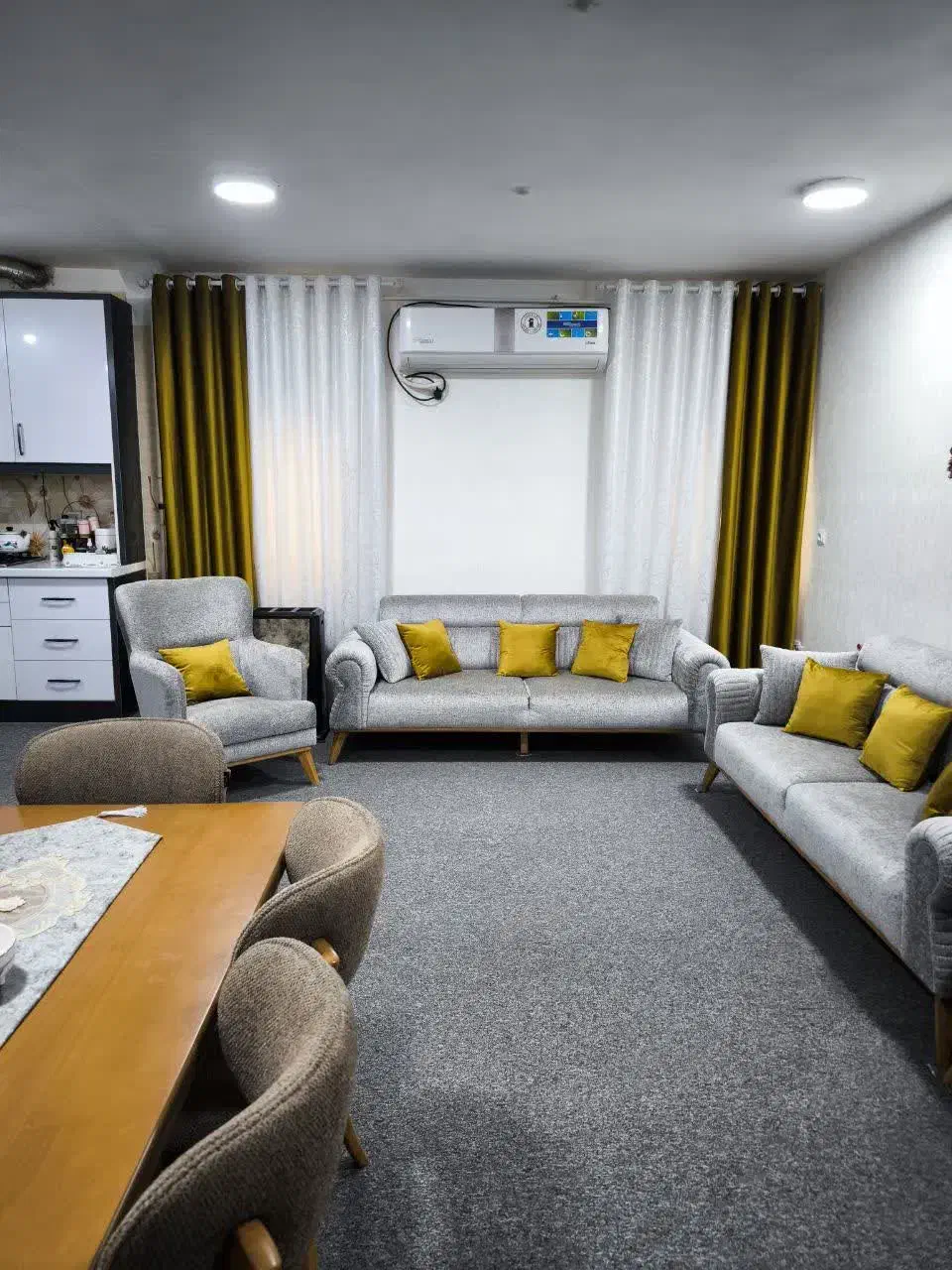 پرده پنل آماده رنگی|پرده، رانر، رومیزی|بهبهان, |دیوار