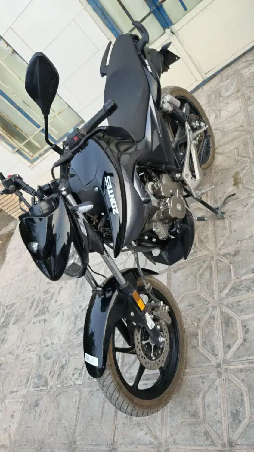 فروش موتور زانتس معاوضه با ماشین کم کار کرد|موتورسیکلت|گنبکی, |دیوار