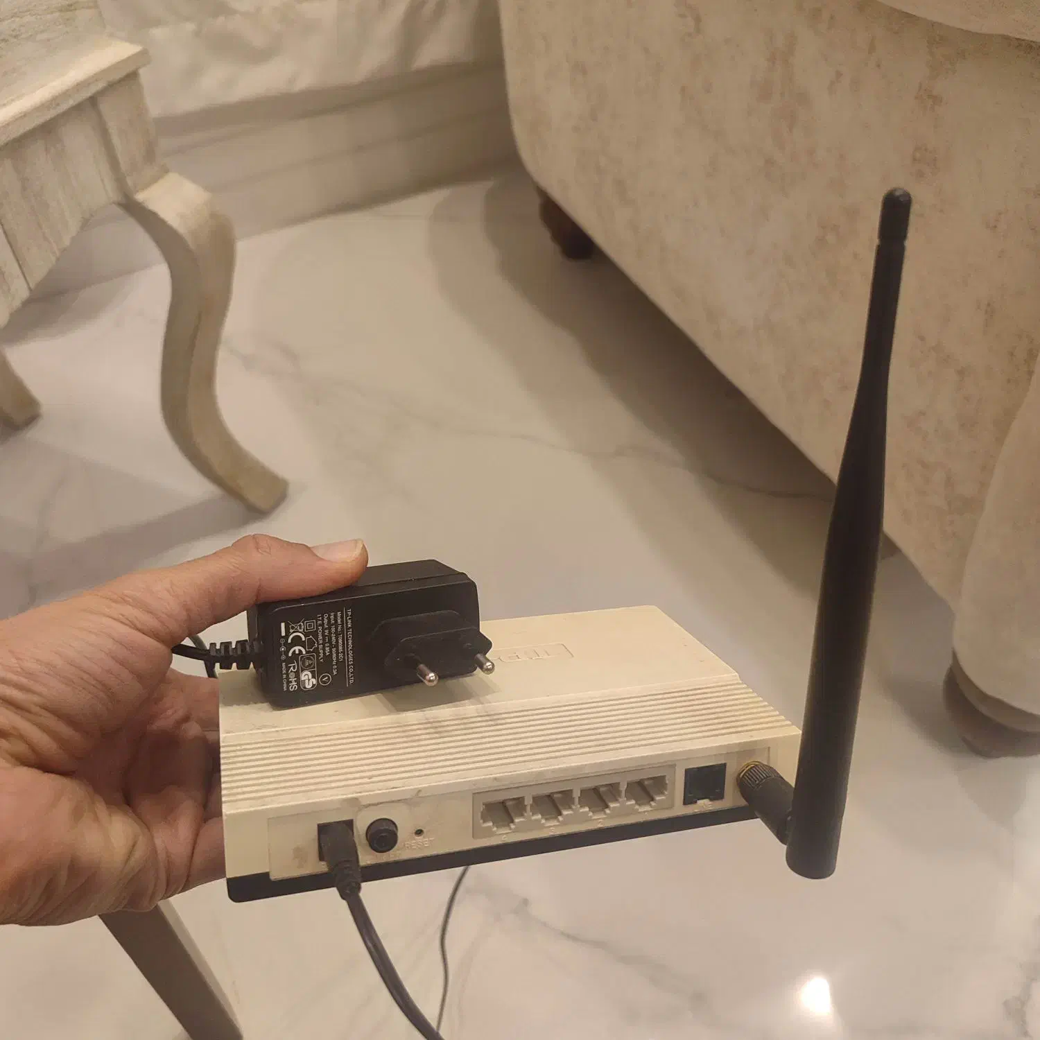 مودم TP-LINK چهار پورت|مودم و تجهیزات شبکه|مشهد, نیروی هوایی|دیوار