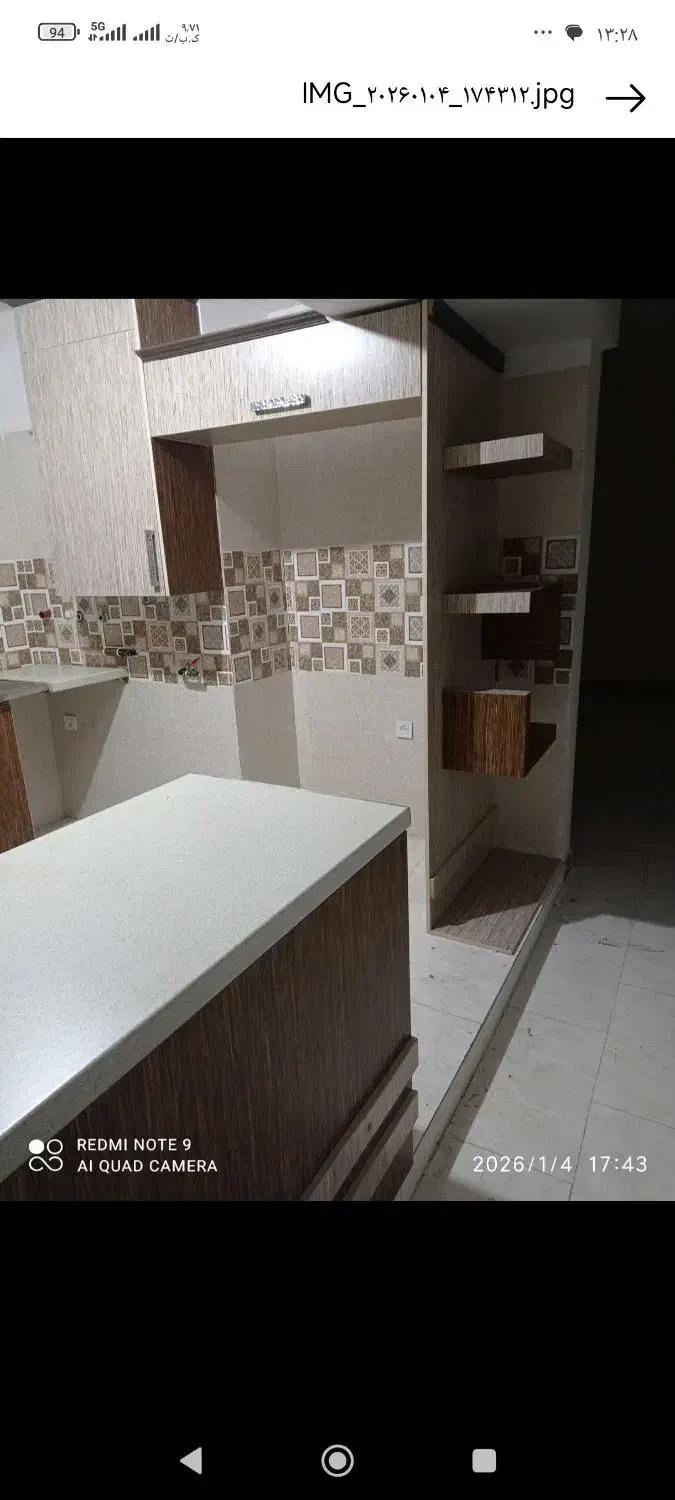 کابینت ام دی اف|کتابخانه، شلف، قفسه‌های دیواری|ماهدشت, |دیوار