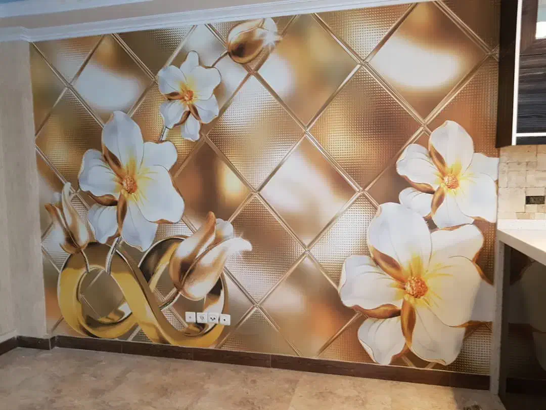 پوستر سهبعدی کاغذدیواری اینه دکوراتیو|خدمات پیشه و مهارت|تهران, اتابک|دیوار