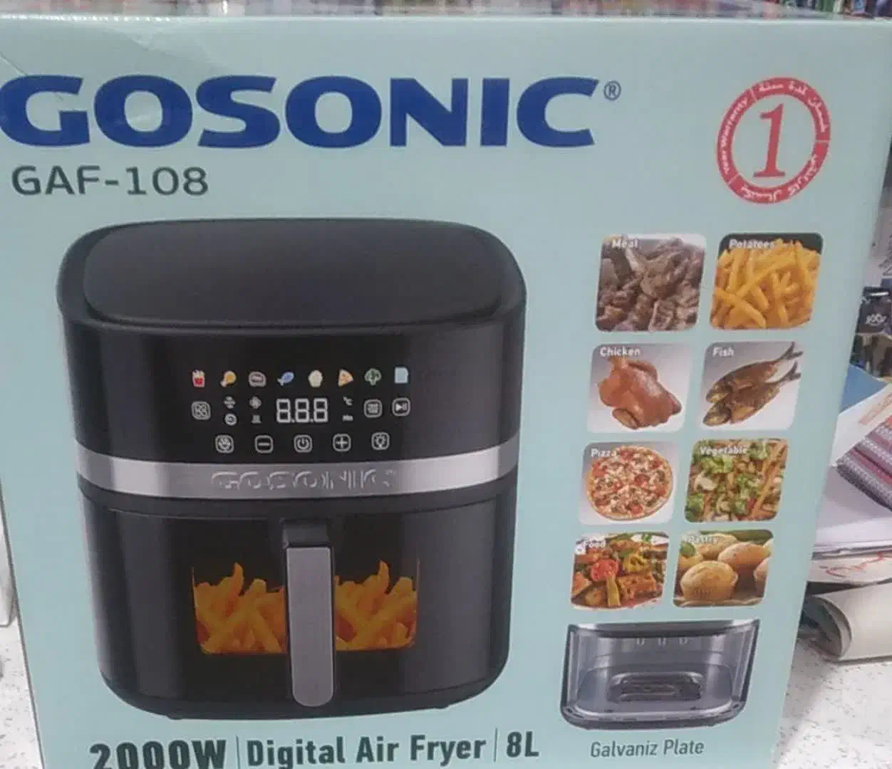 سرخ کن بدونه روغن برند گوسونیک اصل|اجاق گاز و لوازم برقی پختوپز|اسلامشهر, شهرک امام حسین (میان آباد)|دیوار