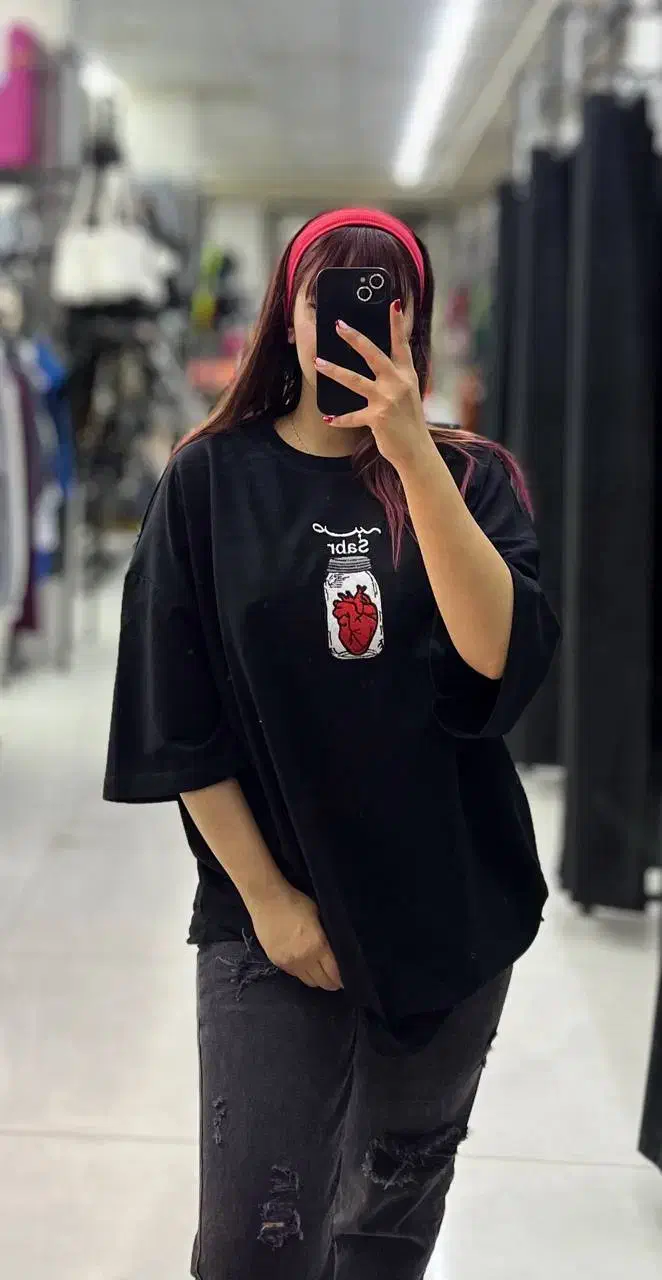 تیشرت لانگ صبرسفیدومشکی دخترونه و پسرونه تک و عمده|لباس|فولادشهر, C5|دیوار