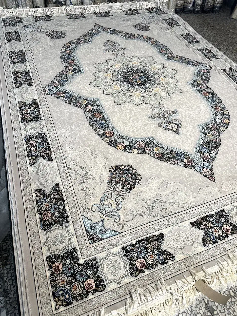 فرش تمام نخ اکریلیک|فرش|قزوین, |دیوار