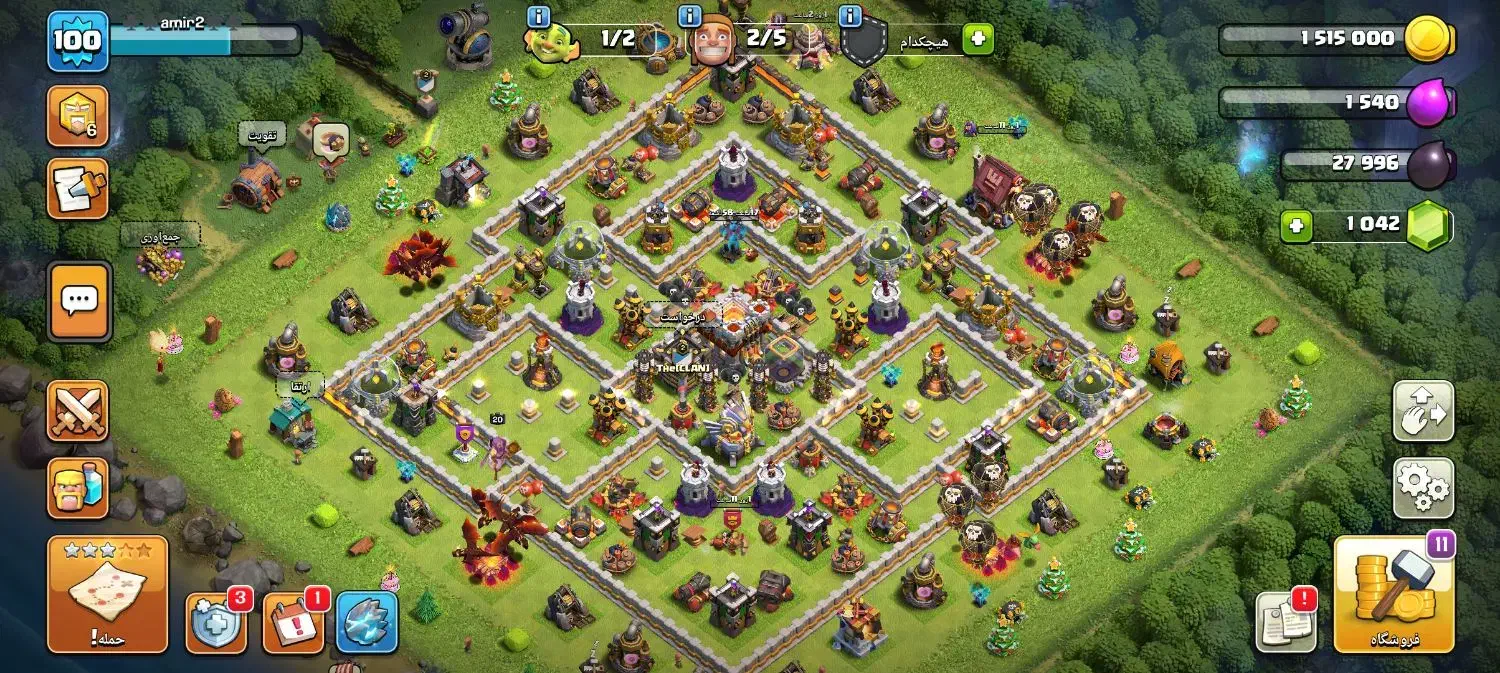 اکانت کلش اف کلنز|کنسول، بازی ویدئویی و آنلاین|مشهد, بهمن|دیوار