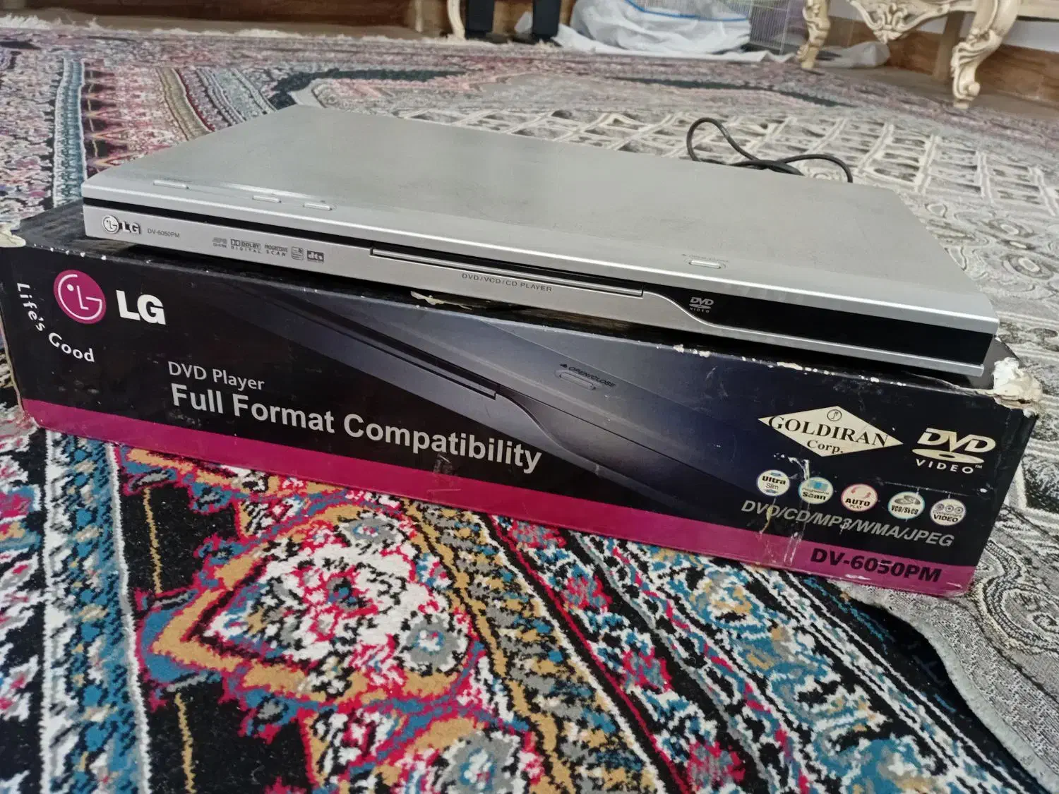 6050 DVDplayer LG pm|پخشکننده DVD و ویدیو|مشهد, حضرت حجت|دیوار