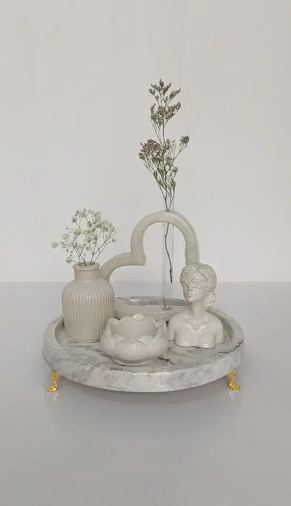 ست دکوری سنگی و شمع تزئینی|صنایع دستی و سایر لوازم تزئینی|مرودشت, علیآباد|دیوار