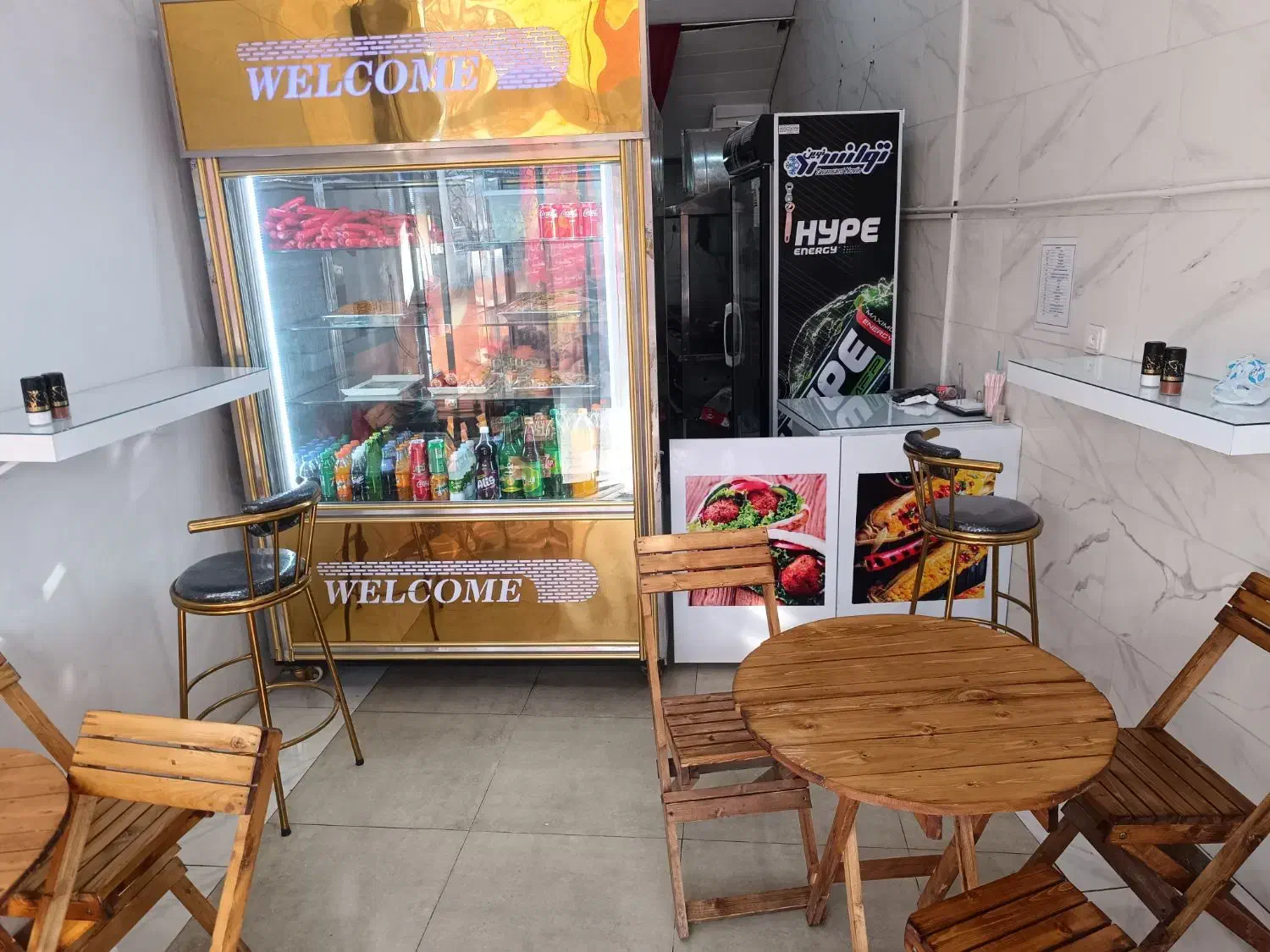 واگذاری مغازه فست فود با تمامی وسایل|فروش مغازه و غرفه|میبد, |دیوار