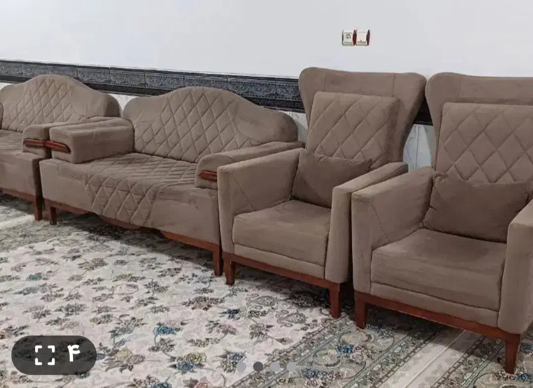 مبل ۹ نفره|مبلمان خانگی و میز عسلی|جوانرود, |دیوار