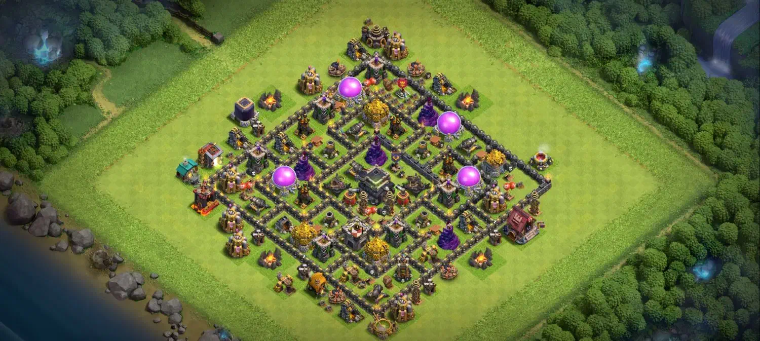 قلعه کلش تان ۹ مکث|کنسول، بازی ویدئویی و آنلاین|میان ولایت, |دیوار