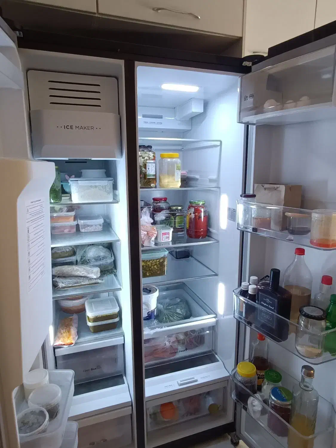 یخچال ساید بای ساید پاکشوما|یخچال و فریزر|پردیس, فاز ۱۱|دیوار