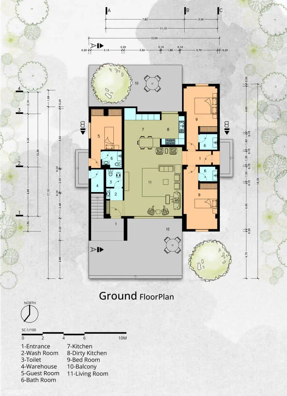 طراحی پلان و نقشه کشی ساختمان|خدمات پیشه و مهارت|کاشان, میدان کهنه|دیوار