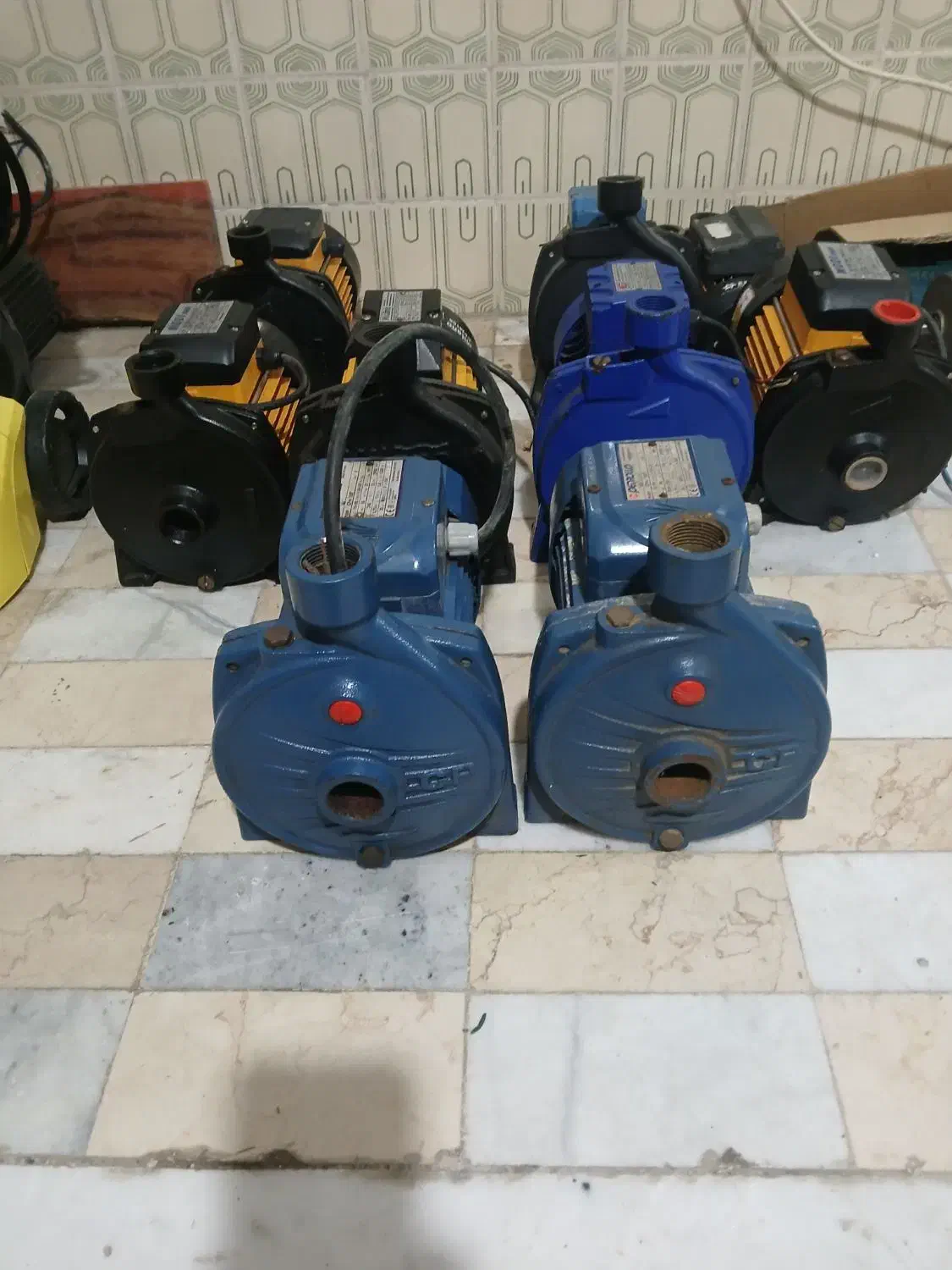 پمپ پدرولا یک اسب|مصالح و تجهیزات ساختمان|داراب, |دیوار