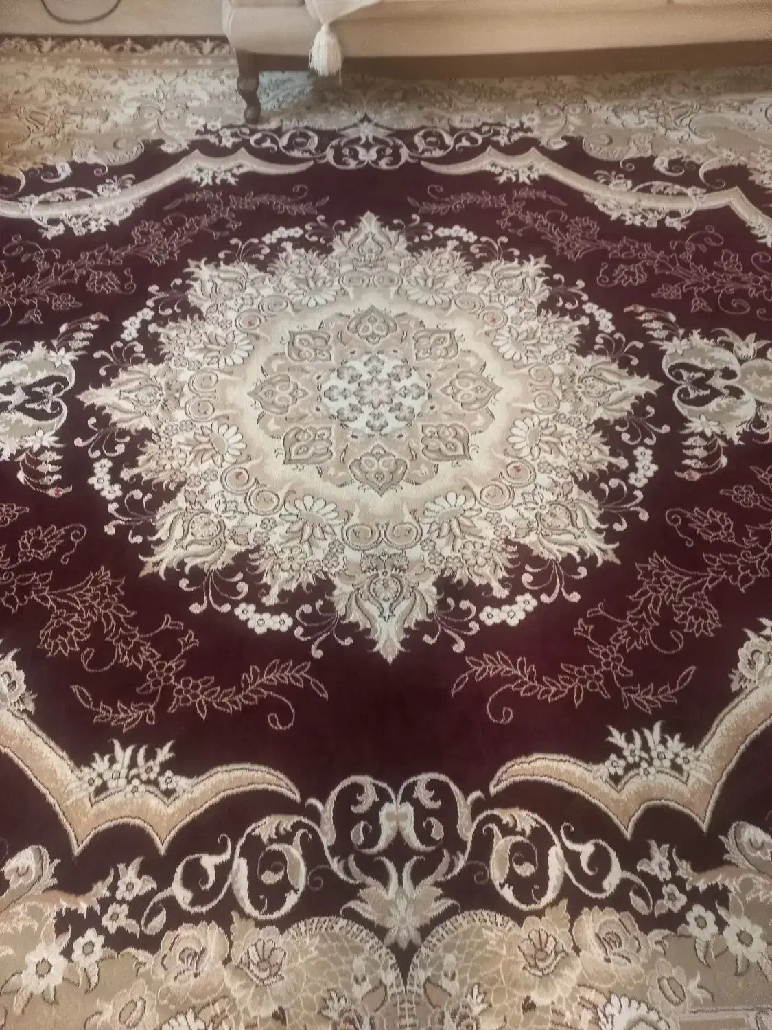 فرش 12متری، با ریشه های سالم تازه دادم قالیشویی|فرش|تهران, چهارصد دستگاه|دیوار