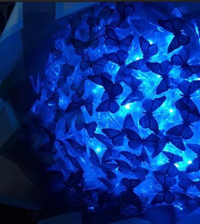 دست گل های پروانه ای|گل مصنوعی|بندر ماهشهر, |دیوار