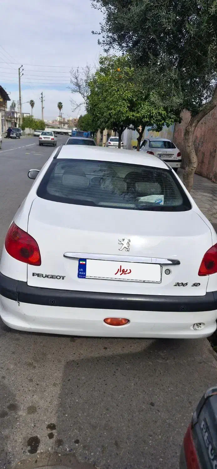 206 sD مدل ۹۶|خودرو سواری و وانت|گرگان, |دیوار