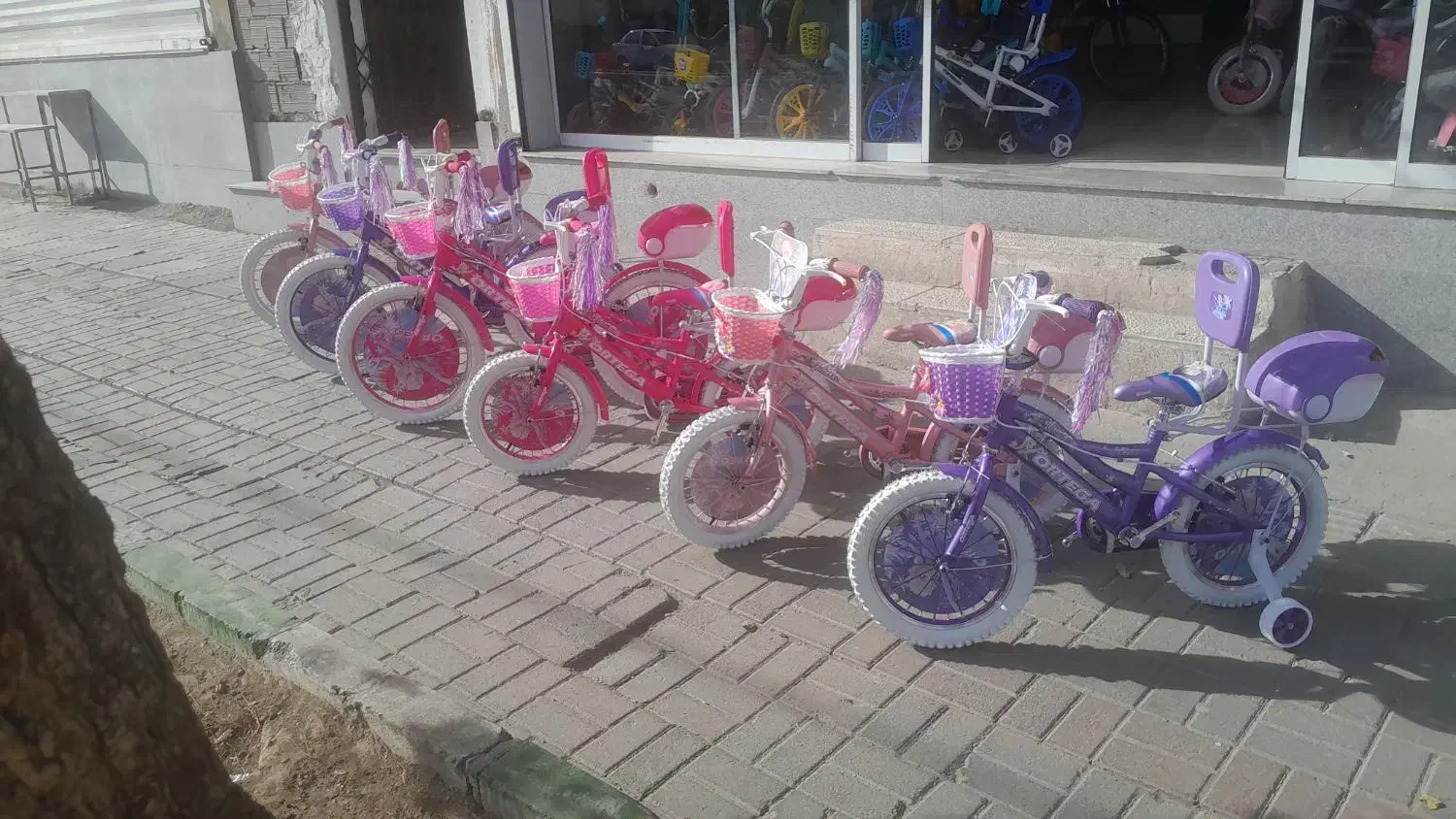 دوچرخه ۱۲ و ۱۶ و ۲۰ صورتی و بنفش دخترانه قسطی|دوچرخه، اسکیت، اسکوتر|مشهد, یوسفیه (شهرک غرب)|دیوار