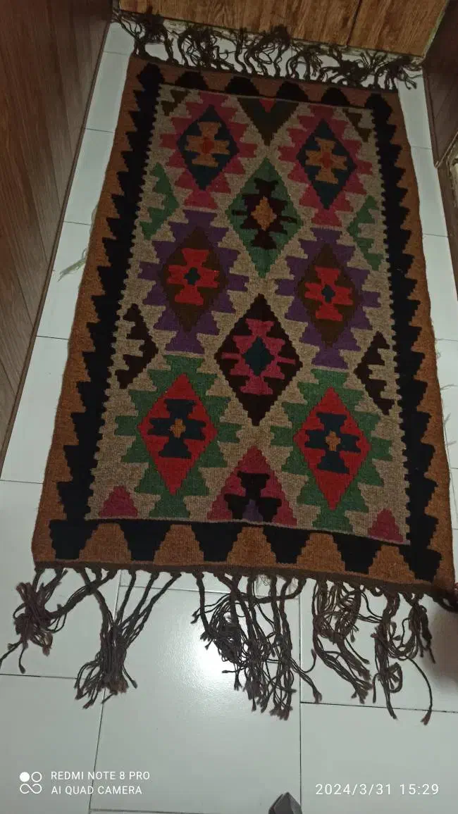گلیم دستبافت|گلیم، جاجیم، گبه|ارومیه, |دیوار