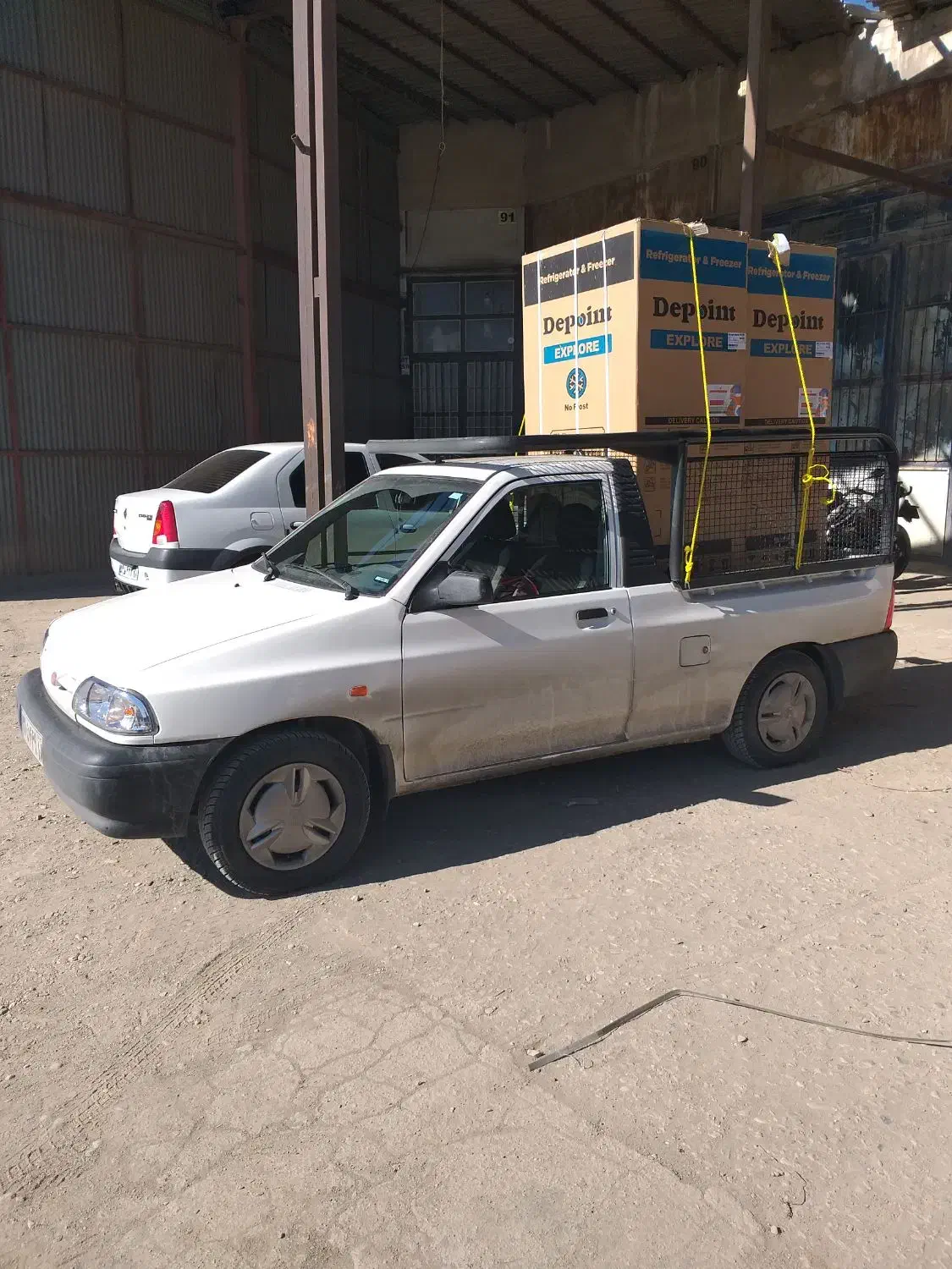 وانت بار تلفنی  حمل بار با پراید وانت|خدمات حمل و نقل|همدان, |دیوار