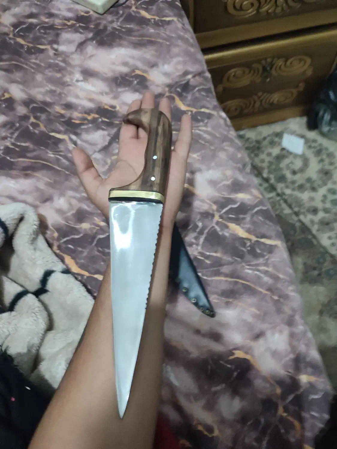 چاقو کارد سوزنی|کوهنوردی و کمپینگ|شیراز, فرگاز|دیوار