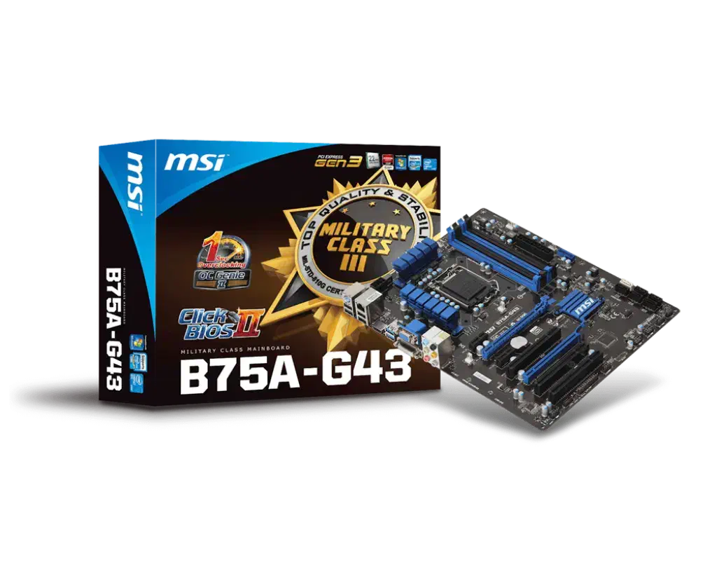 باندل i7 msi b75AG43|قطعات و لوازم جانبی رایانه|کرمانشاه, |دیوار