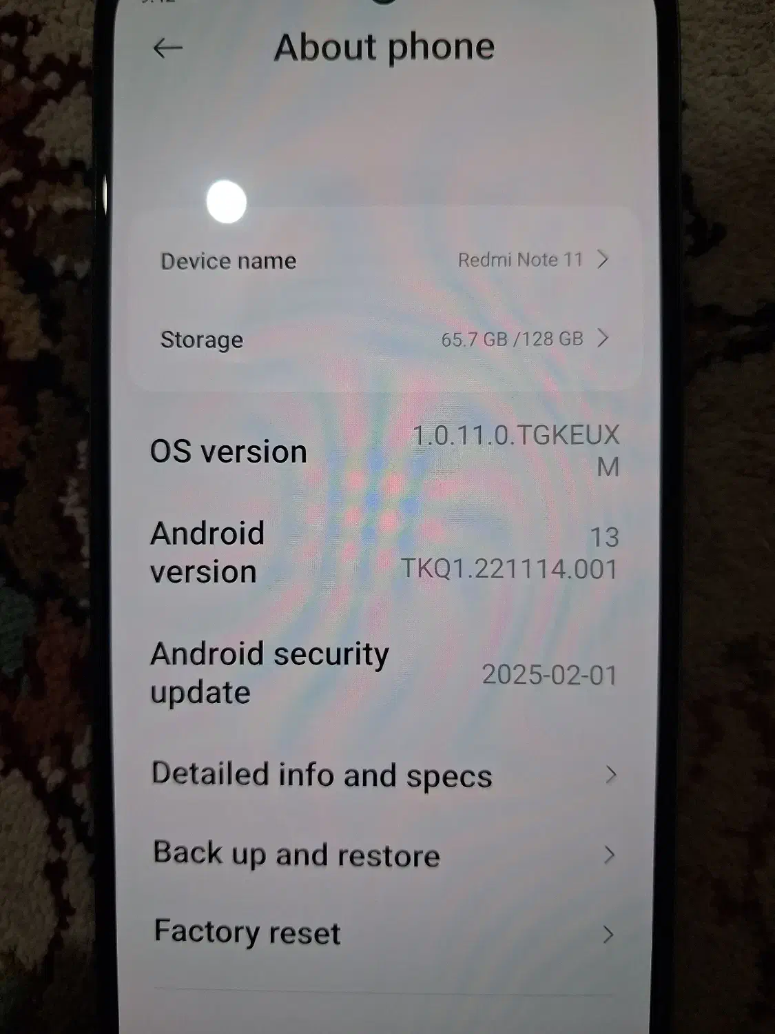 گوشی شیائومی نوت ۱۱|موبایل|پرند, فاز ۵|دیوار
