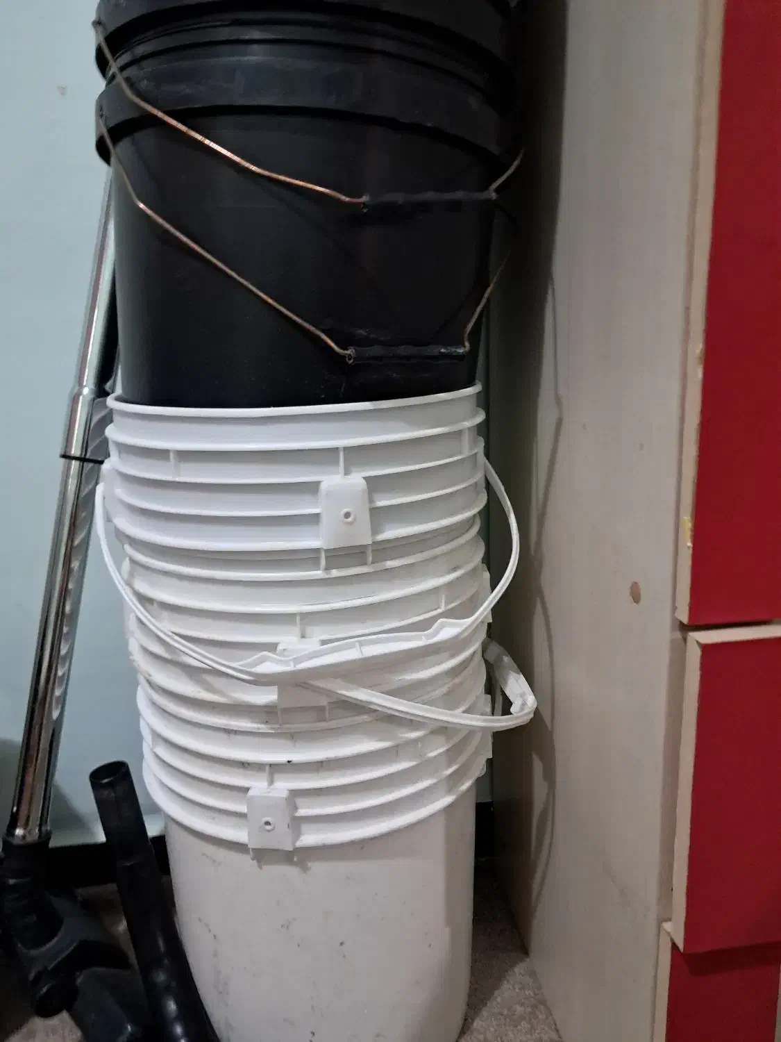 سطلهای ده کیلویی|ظروف نگهدارنده، پلاستیکی، یکبارمصرف|اندیمشک, |دیوار