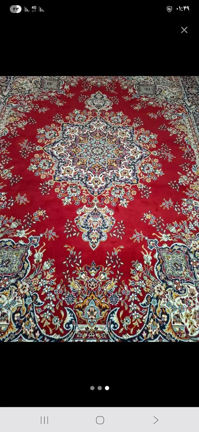 فرش قرمزرنگ خوشگل|فرش|مشهد, اروند|دیوار