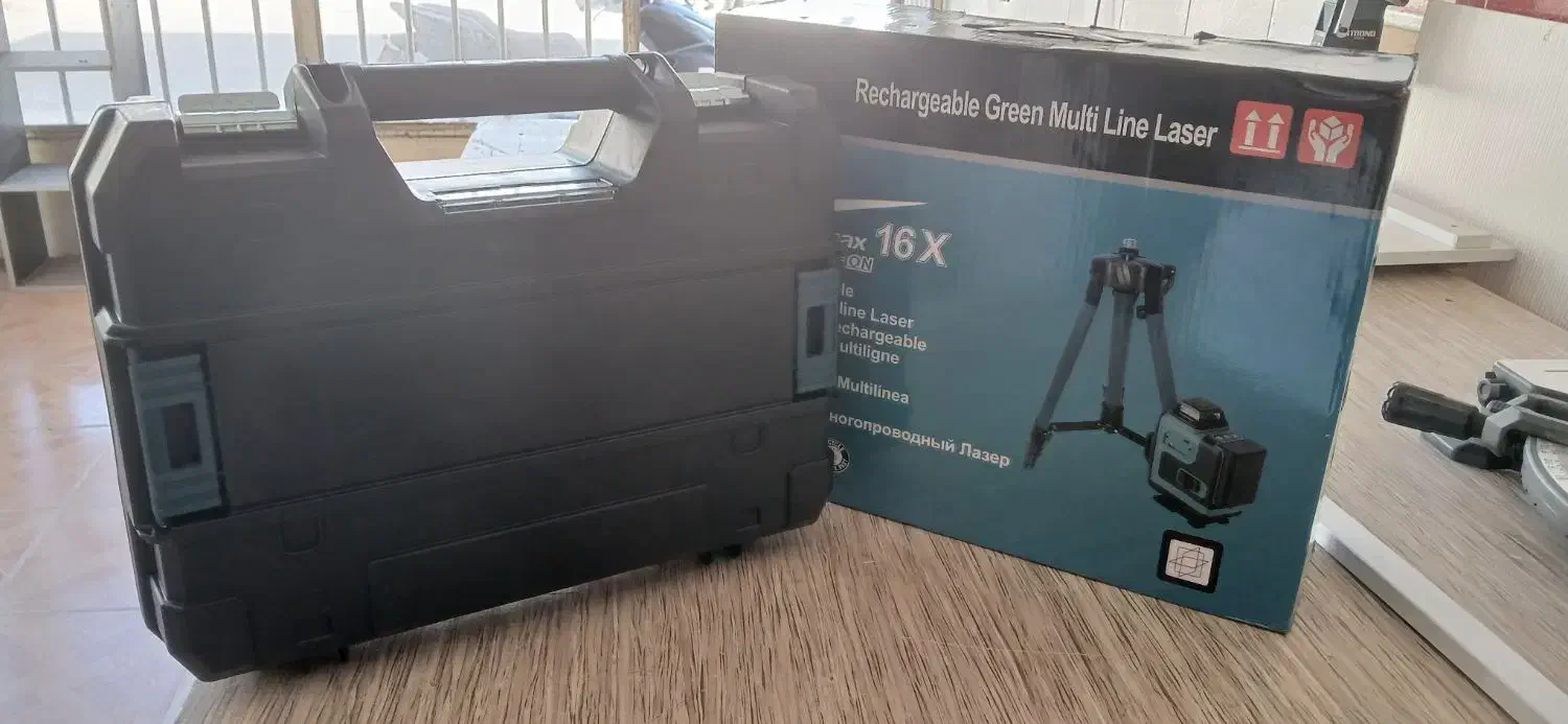 تراز لیزری۳۶۰ درجه نور سبز|ابزارآلات|رشت, دیانتی|دیوار