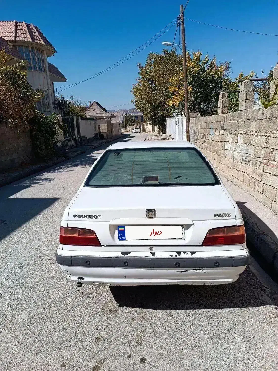 پژو پارس مدل92 دوگانه|خودرو سواری و وانت|یاسوج, |دیوار