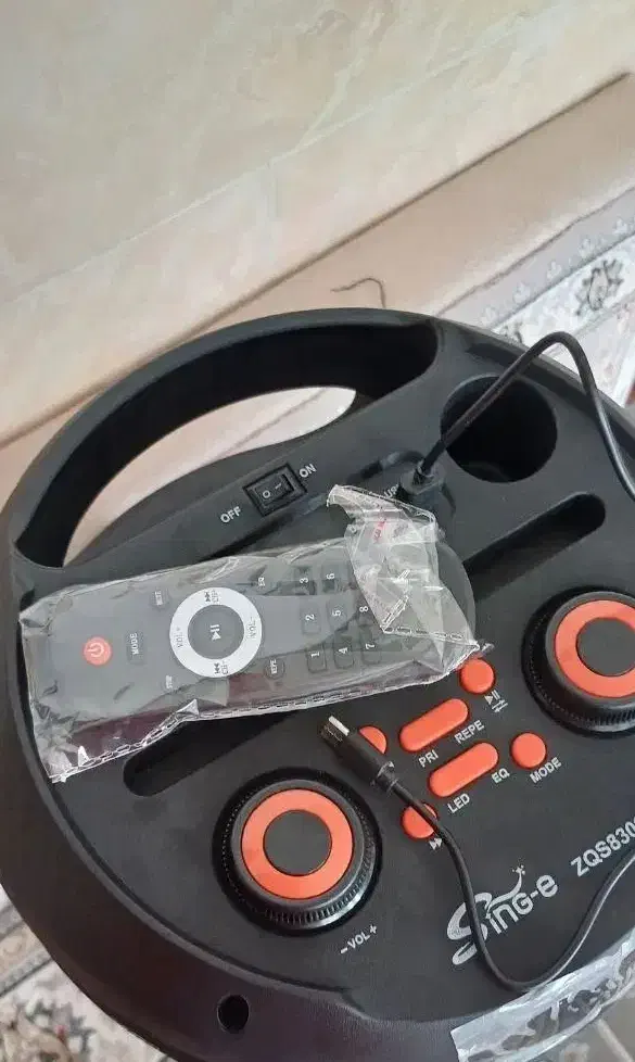 اسپیکر شارژی بلوتوثی قابل حمل zqs|سیستم صوتی خانگی|قیدار, |دیوار